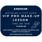 VIP 1:1 120 Minute Professional Skills Makeup Lesson Gift Voucher