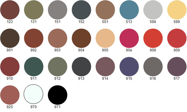 colour chart