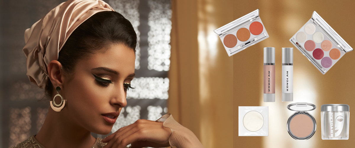 Kryolan Highlighers, Holographic Pigments & Glow Palettes